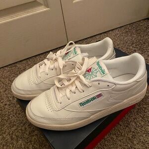 Reebok Kids Classic White Sneakers